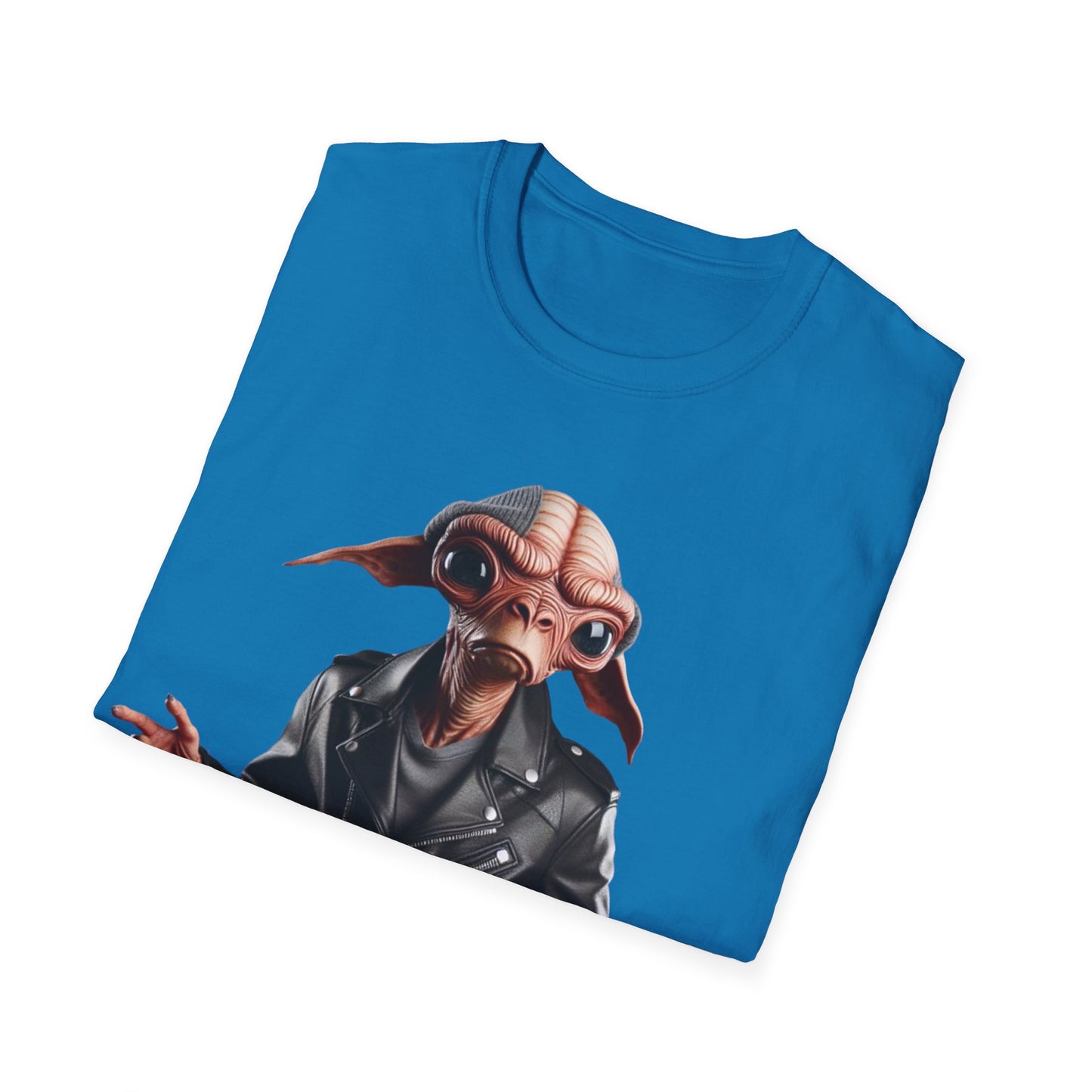 Alien T-Shirt: Humanoid Dog Bounty Hunter Design, Perfect for Sci-Fi Fans & Casual Wear, Unique Gift for Geeks