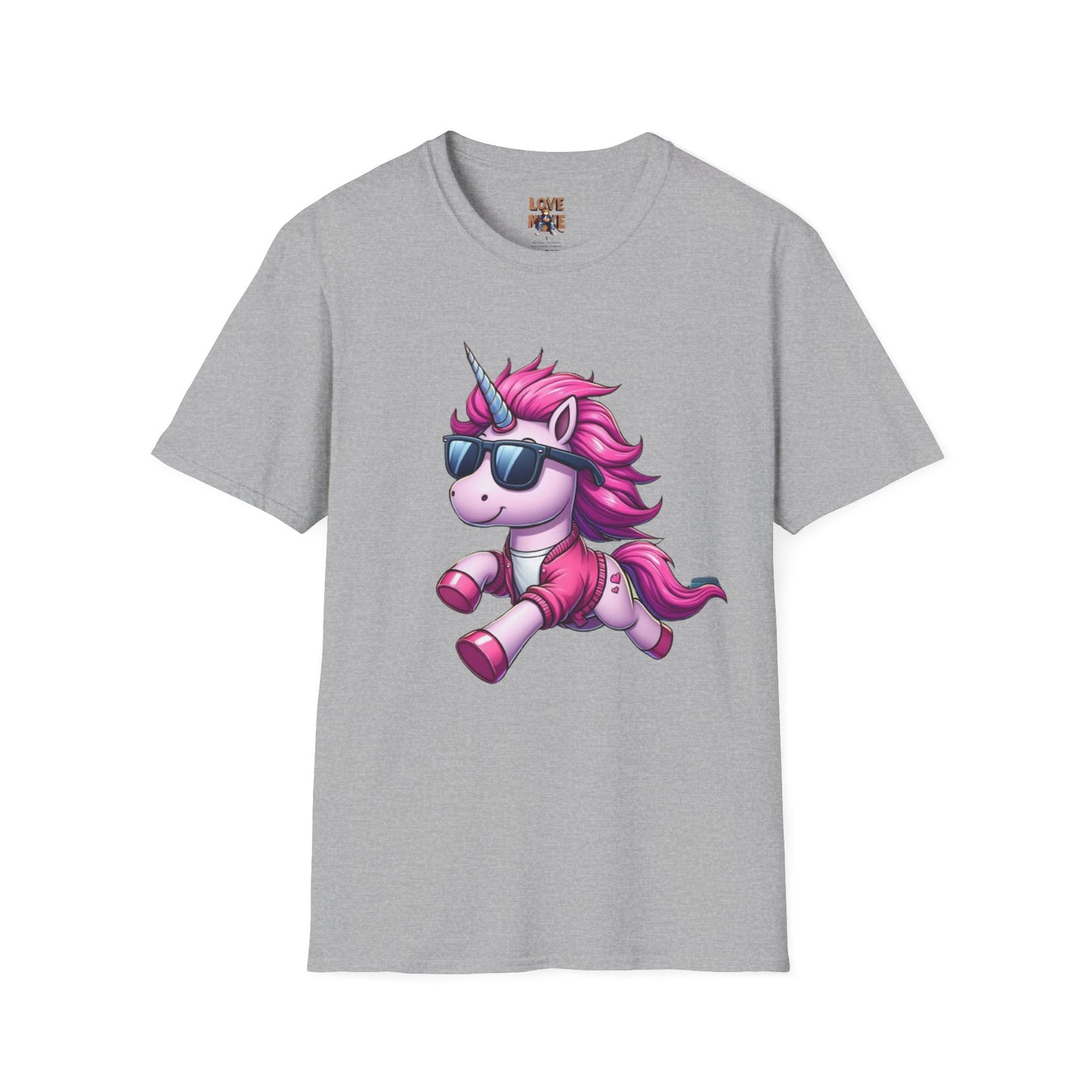 Unicorn T-Shirt - Cool Unicorn by Love Monkey Design, Trendy Tee for Unicorn Lovers, Perfect Gift for Birthdays