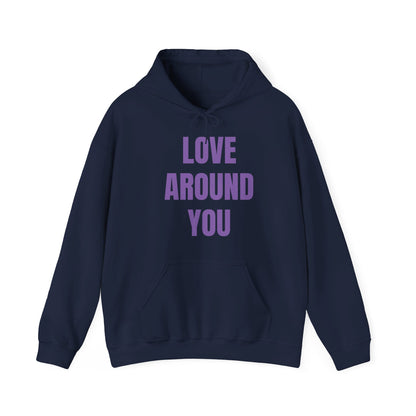 Love Around You - Unisex Heavy Blend™ Hooded Sweatshirt