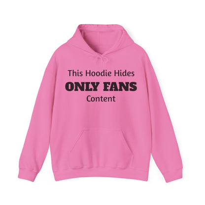 This Hoodie Hides Only Fans Content - Hoody / Hoodie