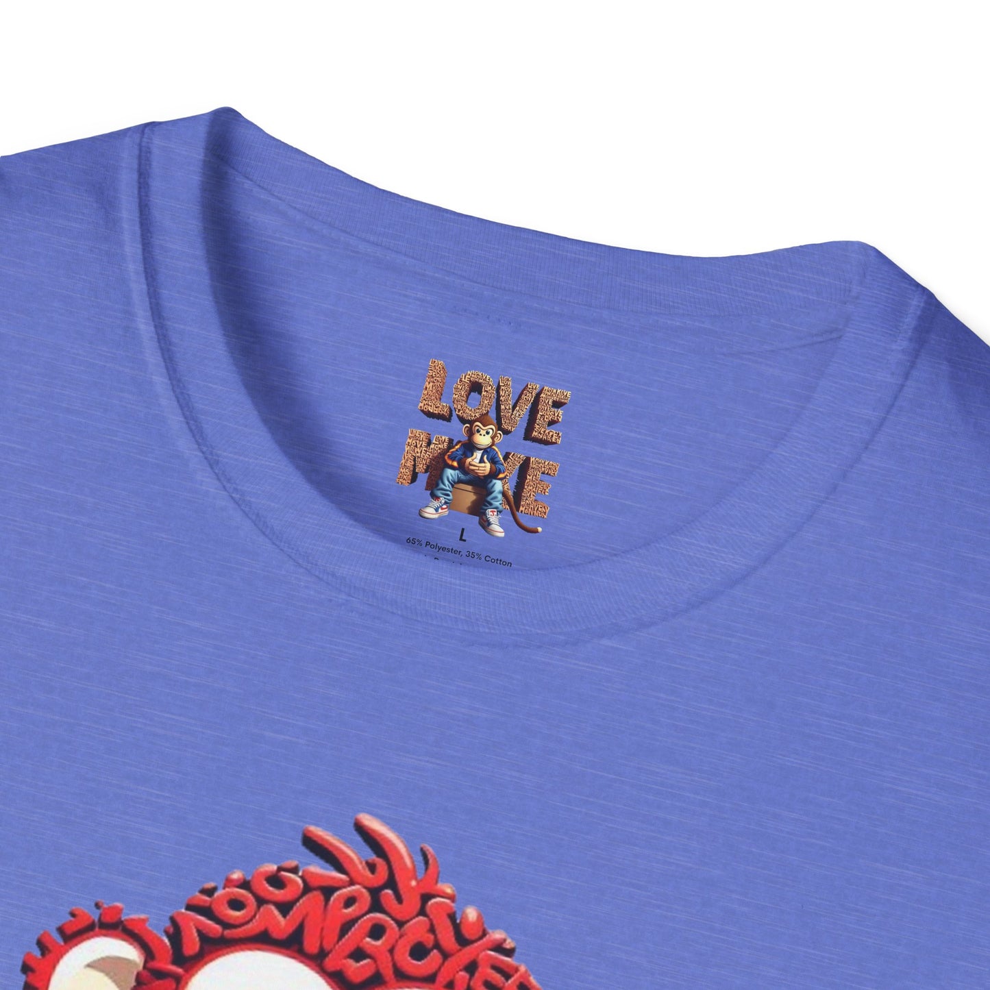 Cool Love Monkey T-Shirt - Stand Out in Style - Perfect for Casual Outfits - Awesome Gift Choice