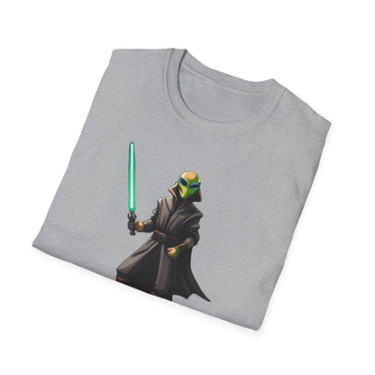 Unleash Your Inner Jedi with Alien Knight T-Shirt, Epic Space Adventure Design, Perfect for Cosplay and Movie Fans, Unique Gift