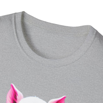 Pig T-Shirt - Cute & Eye-catching Graphic, Perfect for Everyday Wear and Pig Lovers, Awesome Gift Choice