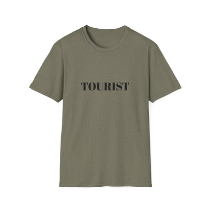 Tourist - 2 Sided Graphic T-Shirt  - Rear has dictionary description.