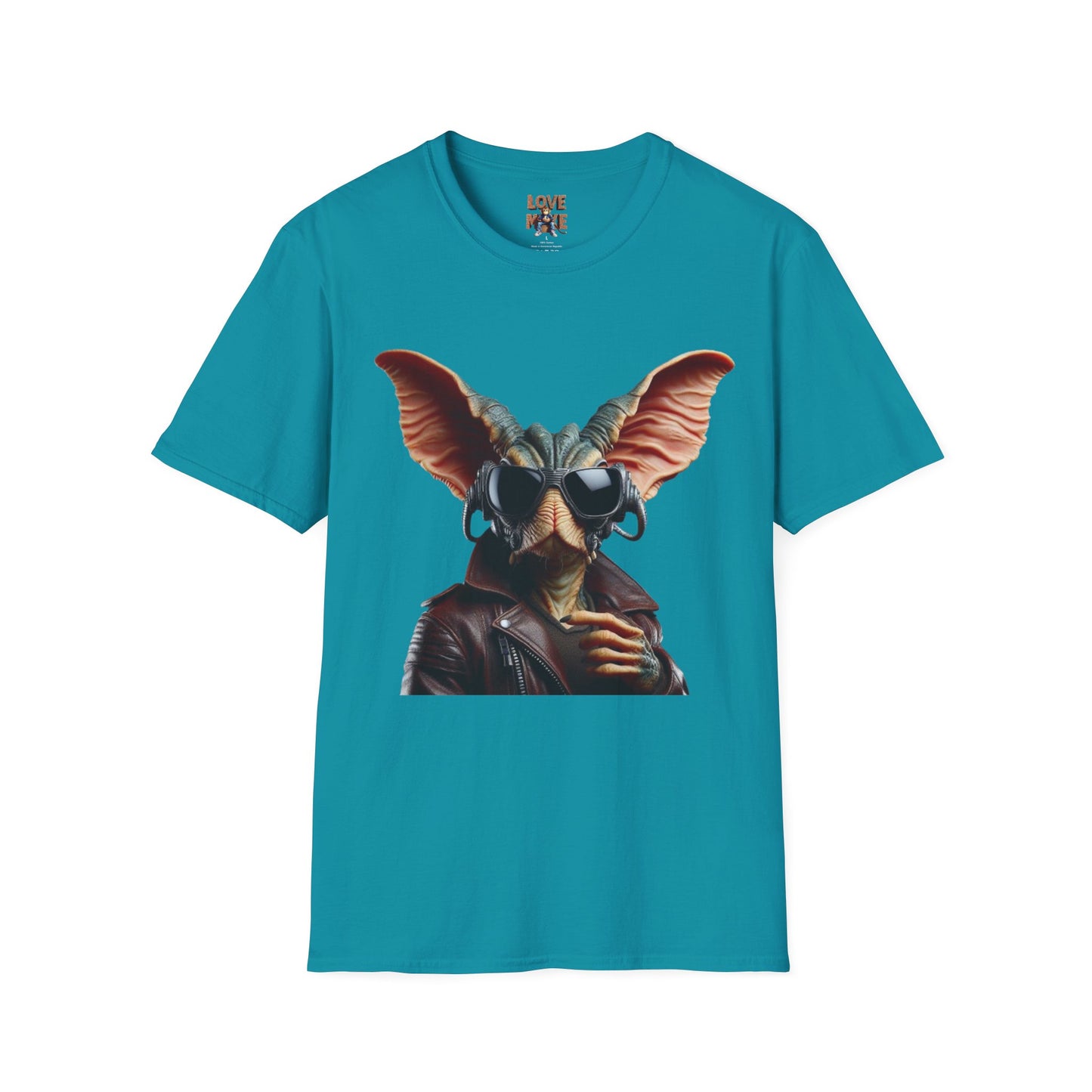 T Shirt featuring Alien Rabbit Bounty Hunter, Cool Sci-Fi Graphic Tee, Casual Wear for Geek Culture Fans, Great Gift Option