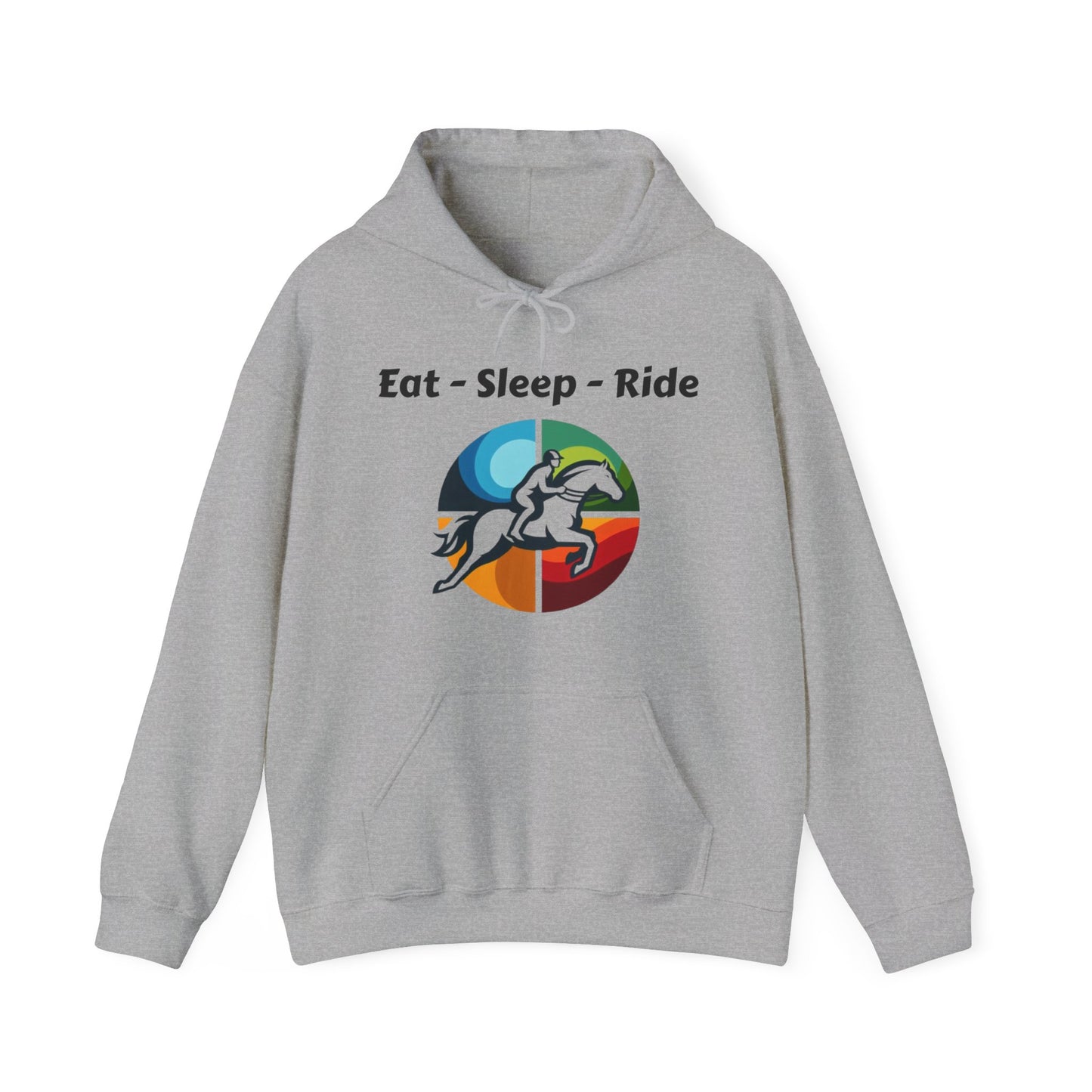 Eat - Sleep - Ride - Horse riding hooded top