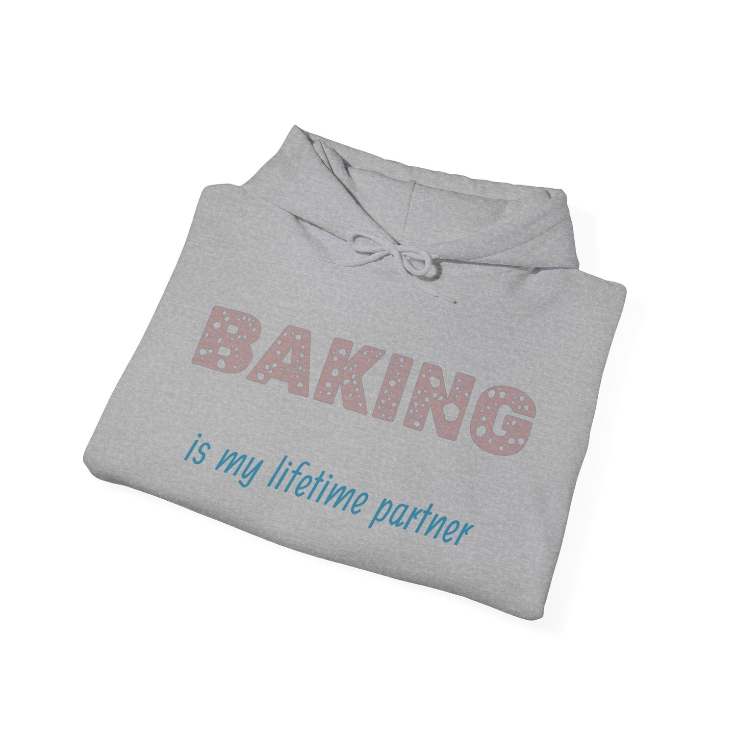 Baking Hoodie - Unisex Heavy Blend™ Hooded Sweatshirt, Comfy Lifetime Baking Partner, Perfect Gift for Bakers