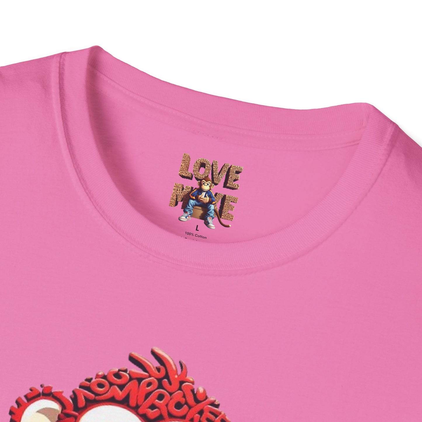 Cool Love Monkey T-Shirt - Stand Out in Style - Perfect for Casual Outfits - Awesome Gift Choice