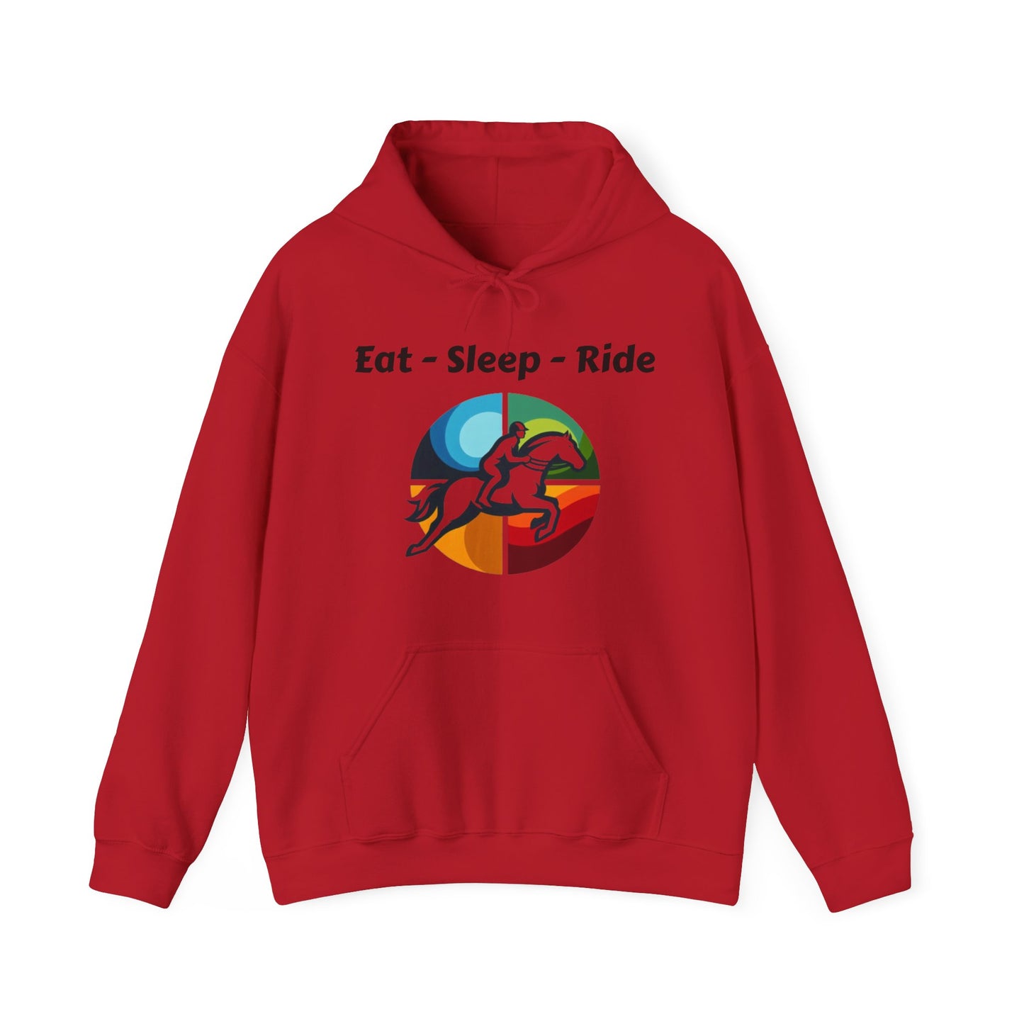 Eat - Sleep - Ride - Horse riding hooded top