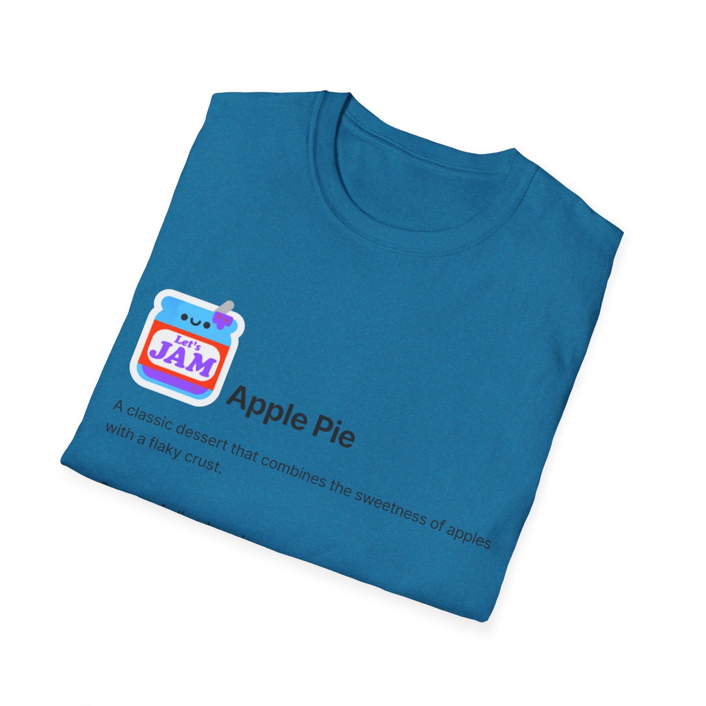 Apple Pie Recipe Soft style T-Shirt