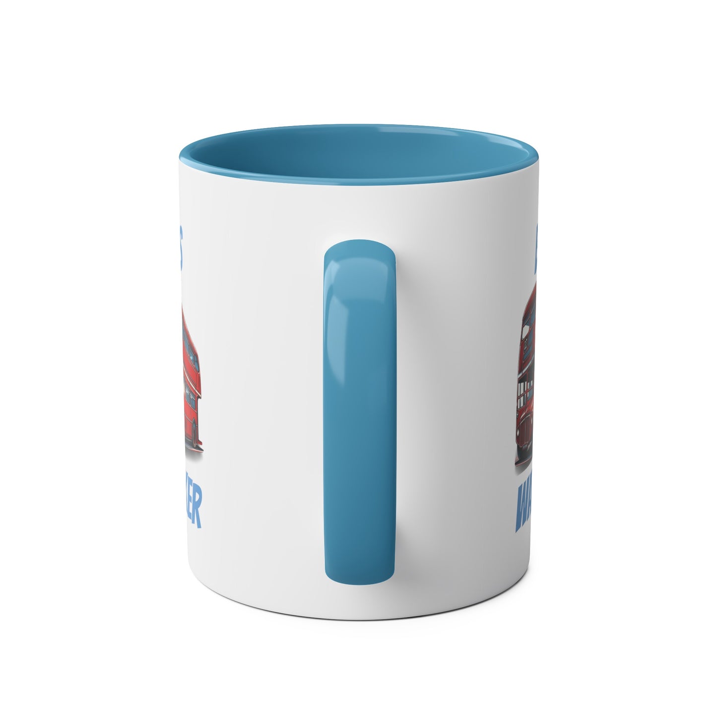 Bus Wanker - Two-Tone Coffee Mugs, 11oz