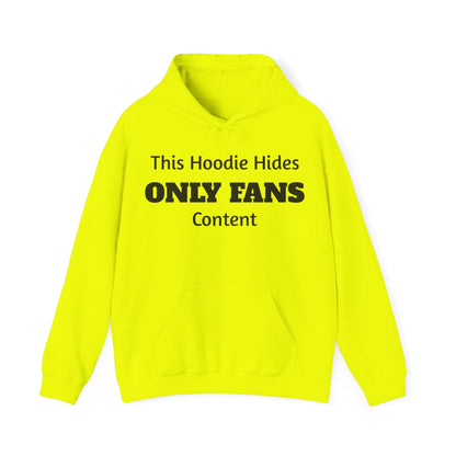 This Hoodie Hides Only Fans Content - Hoody / Hoodie