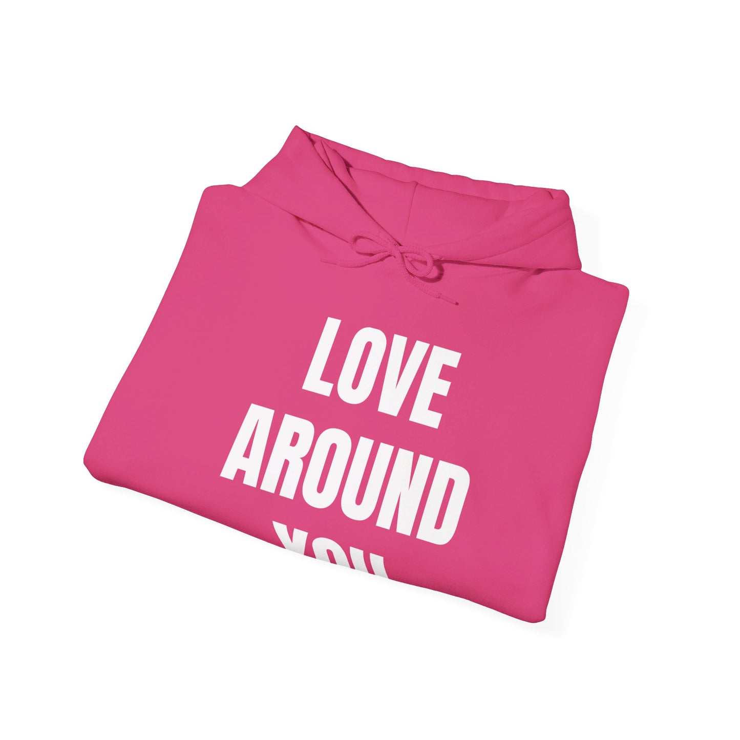 Love Around You - Unisex Heavy Blend™ Hooded Sweatshirt