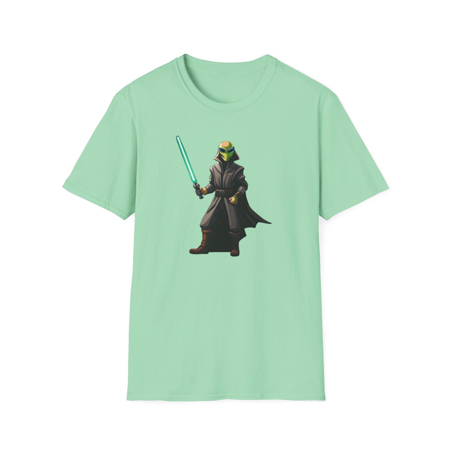 Unleash Your Inner Jedi with Alien Knight T-Shirt, Epic Space Adventure Design, Perfect for Cosplay and Movie Fans, Unique Gift