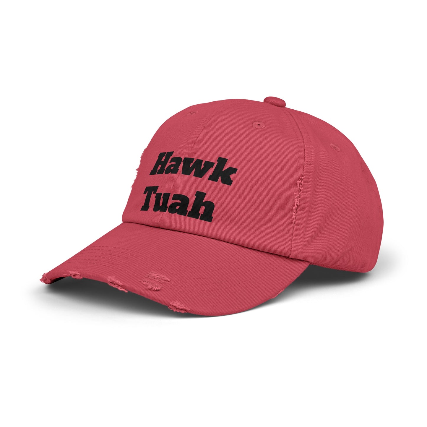 Hawk Tuah -  Unisex Distressed Cap by Savage Designs