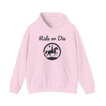 Designer "Ride or Die" Horse Rider Hoodie / Horse Riding Clothing