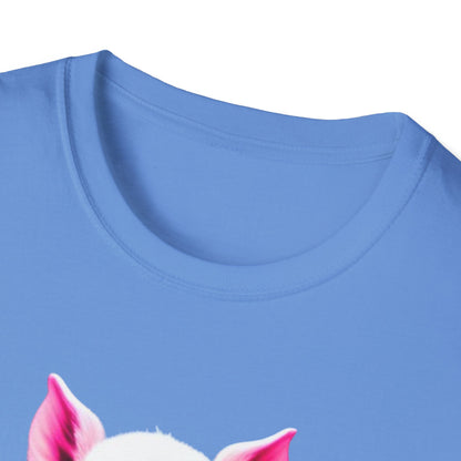 Pig T-Shirt - Cute & Eye-catching Graphic, Perfect for Everyday Wear and Pig Lovers, Awesome Gift Choice