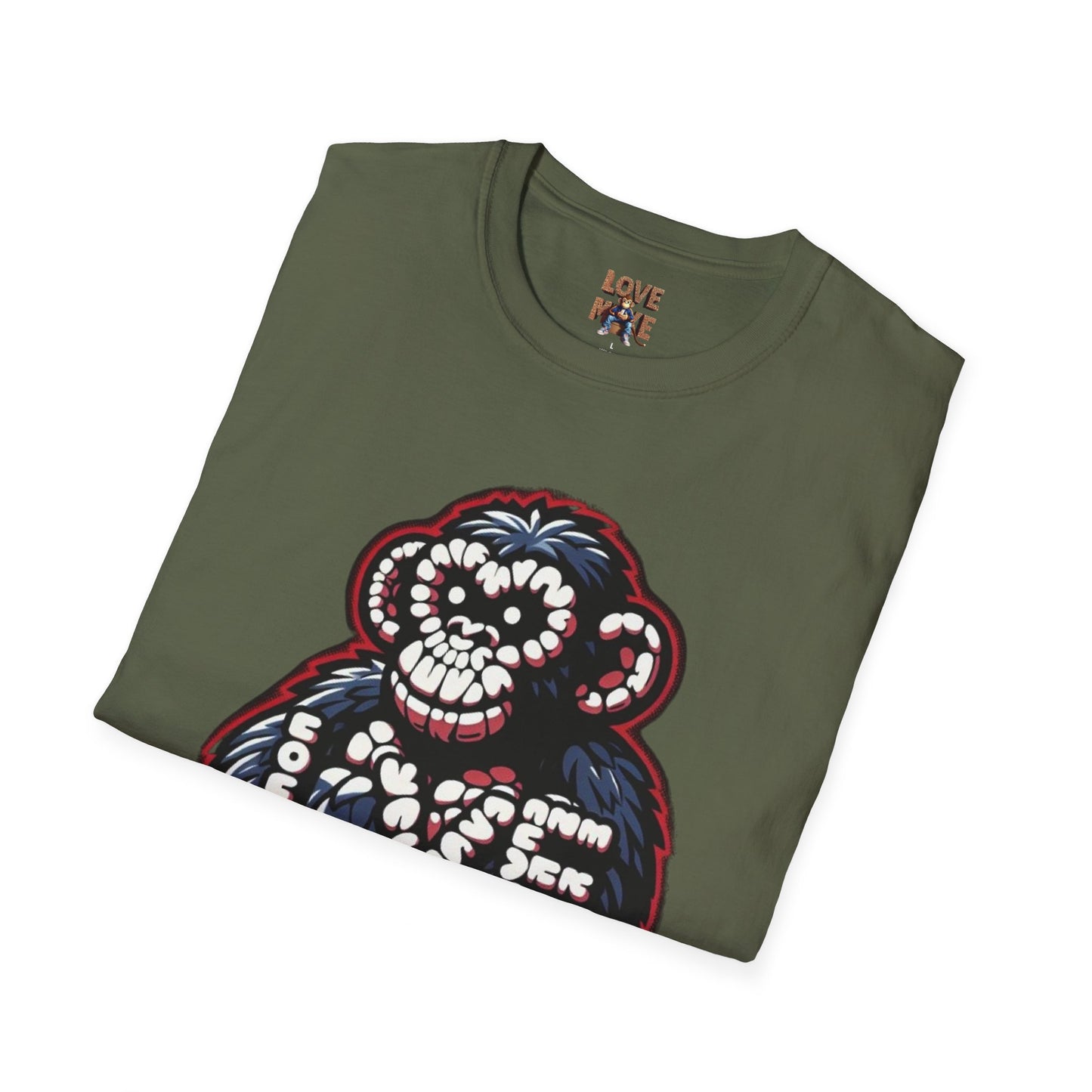 Love Monkey T-shirt, Trendy & Stylish Graphic Tee, Ideal for Everyday Wear, Fun Gift for All Ages