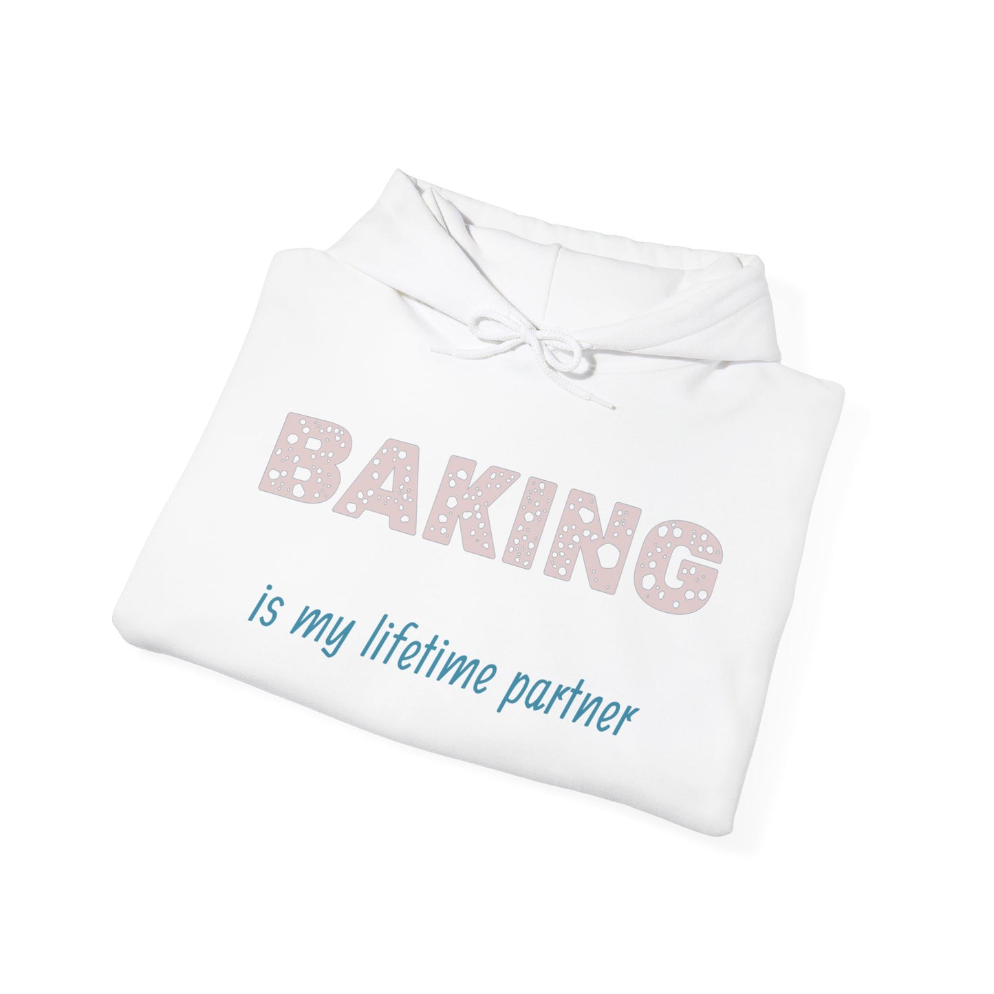 Baking Hoodie - Unisex Heavy Blend™ Hooded Sweatshirt, Comfy Lifetime Baking Partner, Perfect Gift for Bakers