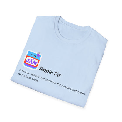 Apple Pie Recipe Soft style T-Shirt