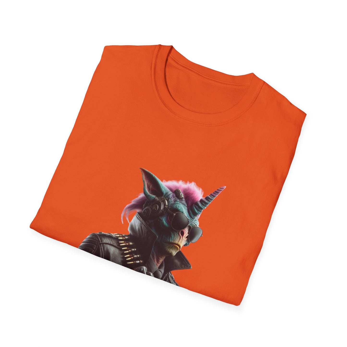 T Shirt Space Unicorn Alien Bounty Hunter - Unique Graphic Tee for Sci-Fi Lovers - Perfect Gift for Geeks