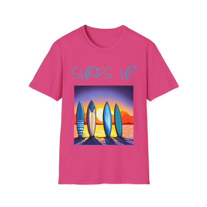 Surfs Up - Softstyle T-Shirt