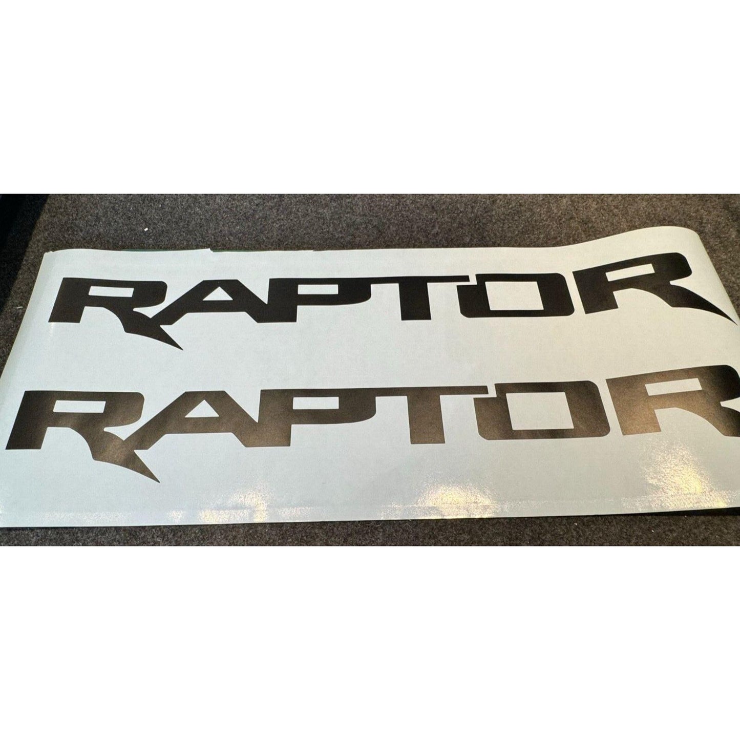 New 2023 Single Colour Ranger Raptor Stickers Decals Rear Graphics - Any Colour