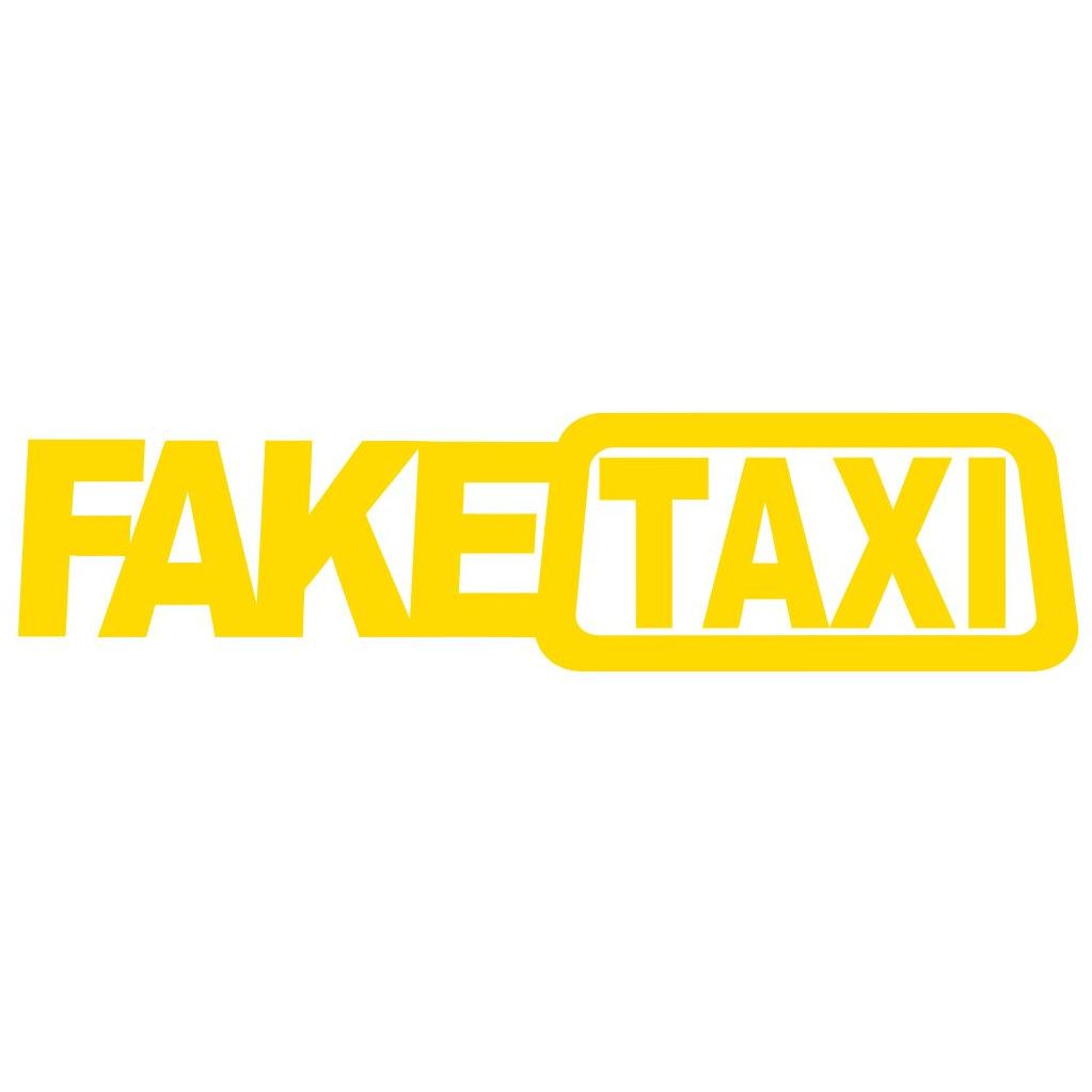 Fake Taxi -Funny Car Stickers - Van Stickers - Campervan Decals - Bumper Sticker