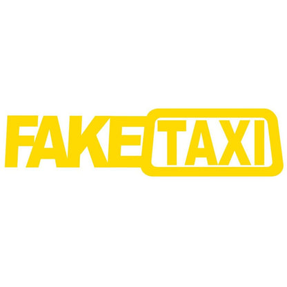 Fake Taxi -Funny Car Stickers - Van Stickers - Campervan Decals - Bumper Sticker