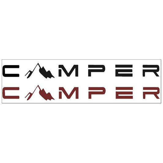 Camper Van PAIR Sided Large Decals  - Stickers Decal Graphic