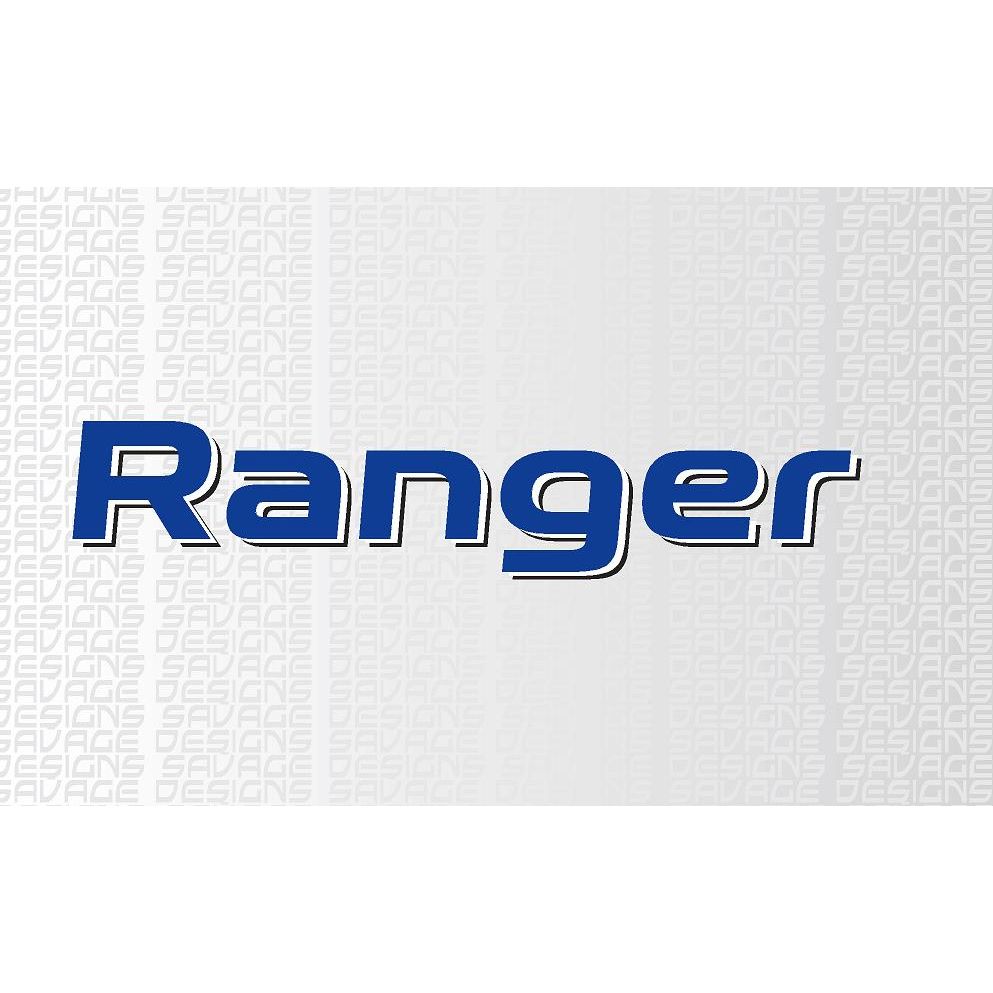 BAILEY RANGER SERIES 4 CARAVAN ROOF DECAL  22 inch x  4.5 inch / 56 x 12 cm