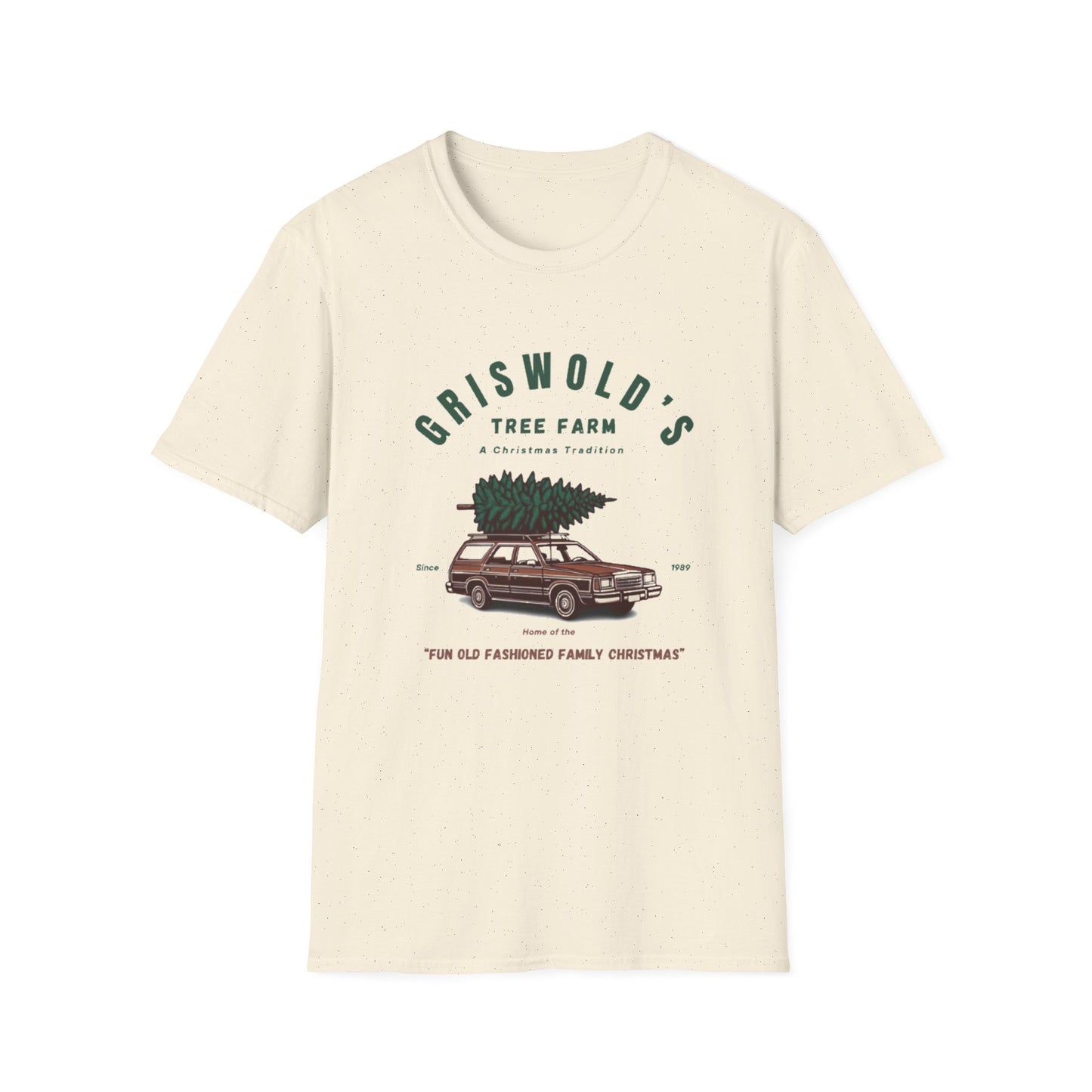 T-shirt Griswolds Tree Farm Film Favourite, Comfy Unisex Tee for Movie Lovers, Perfect Gift for Christmas