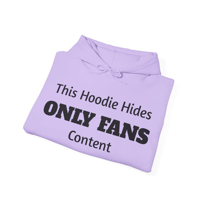 This Hoodie Hides Only Fans Content - Hoody / Hoodie