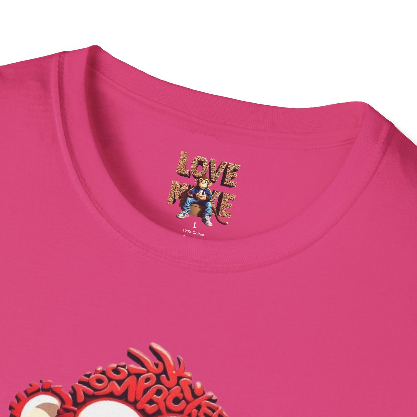 Cool Love Monkey T-Shirt - Stand Out in Style - Perfect for Casual Outfits - Awesome Gift Choice