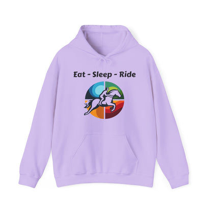 Eat - Sleep - Ride - Horse riding hooded top