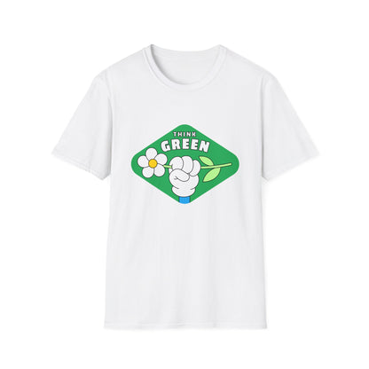 Think Green - T-Shirt - Environmentally Friendly Message