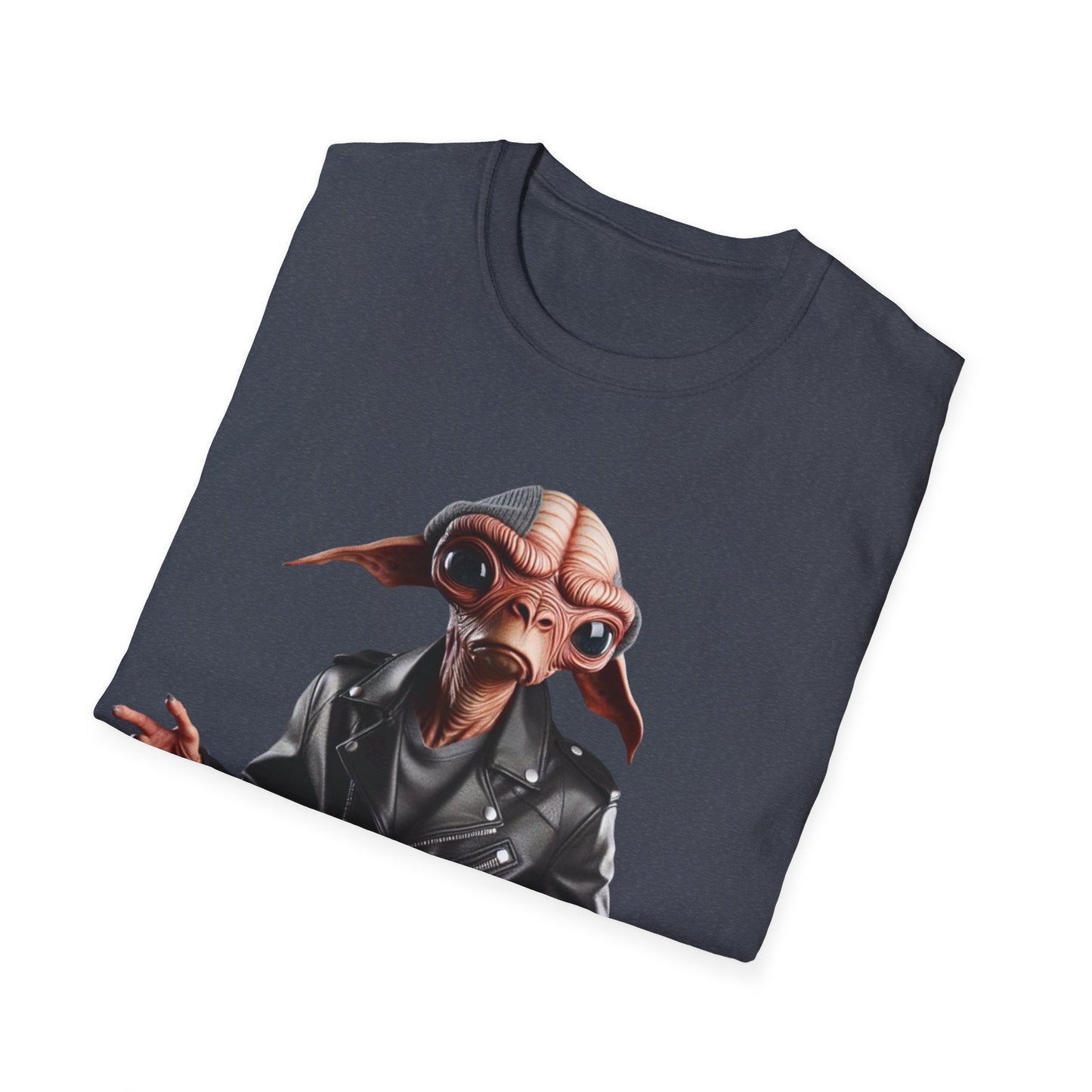 Alien T-Shirt: Humanoid Dog Bounty Hunter Design, Perfect for Sci-Fi Fans & Casual Wear, Unique Gift for Geeks