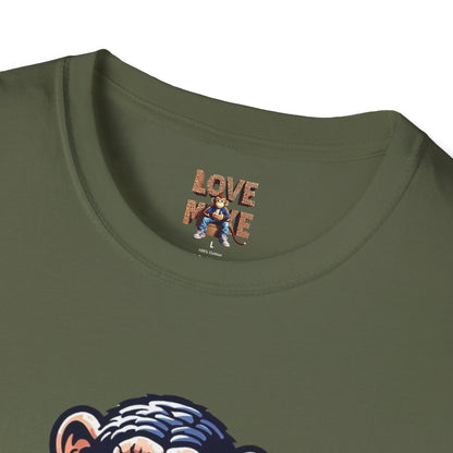 T-shirt Love Monkey Design, Cool & Stylish Tee, Perfect for Casual Wear and a Unique Gift for Friends and Family