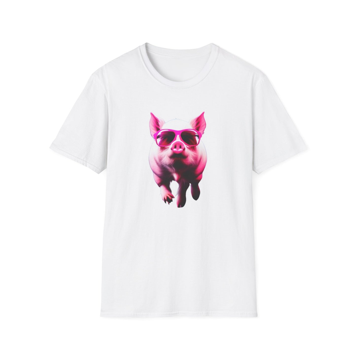 Pig T-Shirt - Cute & Eye-catching Graphic, Perfect for Everyday Wear and Pig Lovers, Awesome Gift Choice