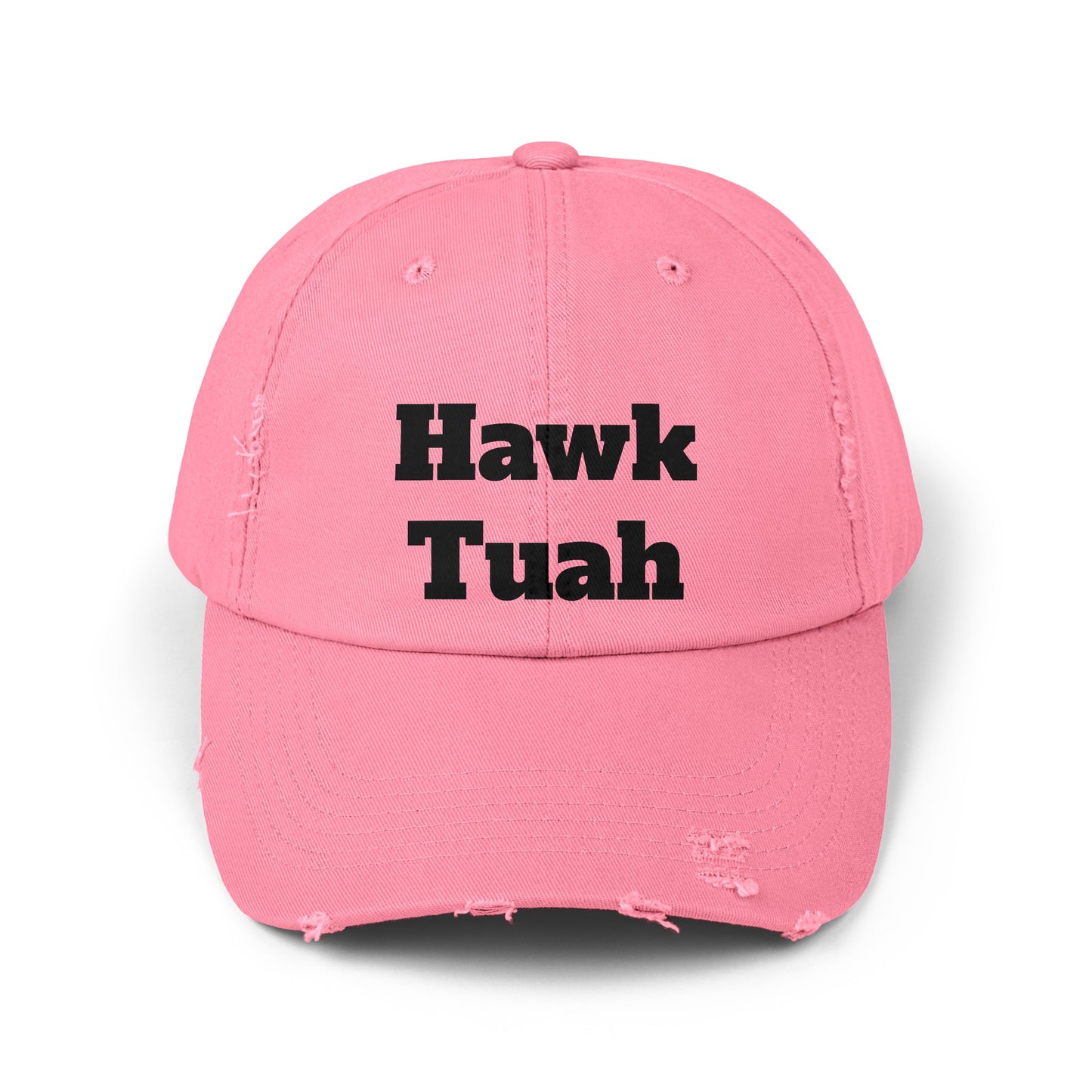 Hawk Tuah -  Unisex Distressed Cap by Savage Designs