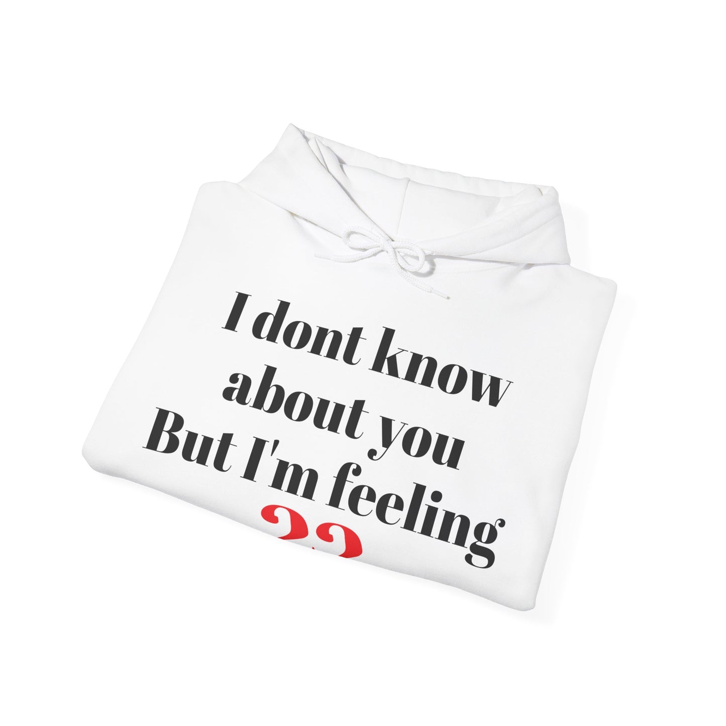 I don't know about you , but im feeling 22 - Tay Tay - Hooded Sweatshirt