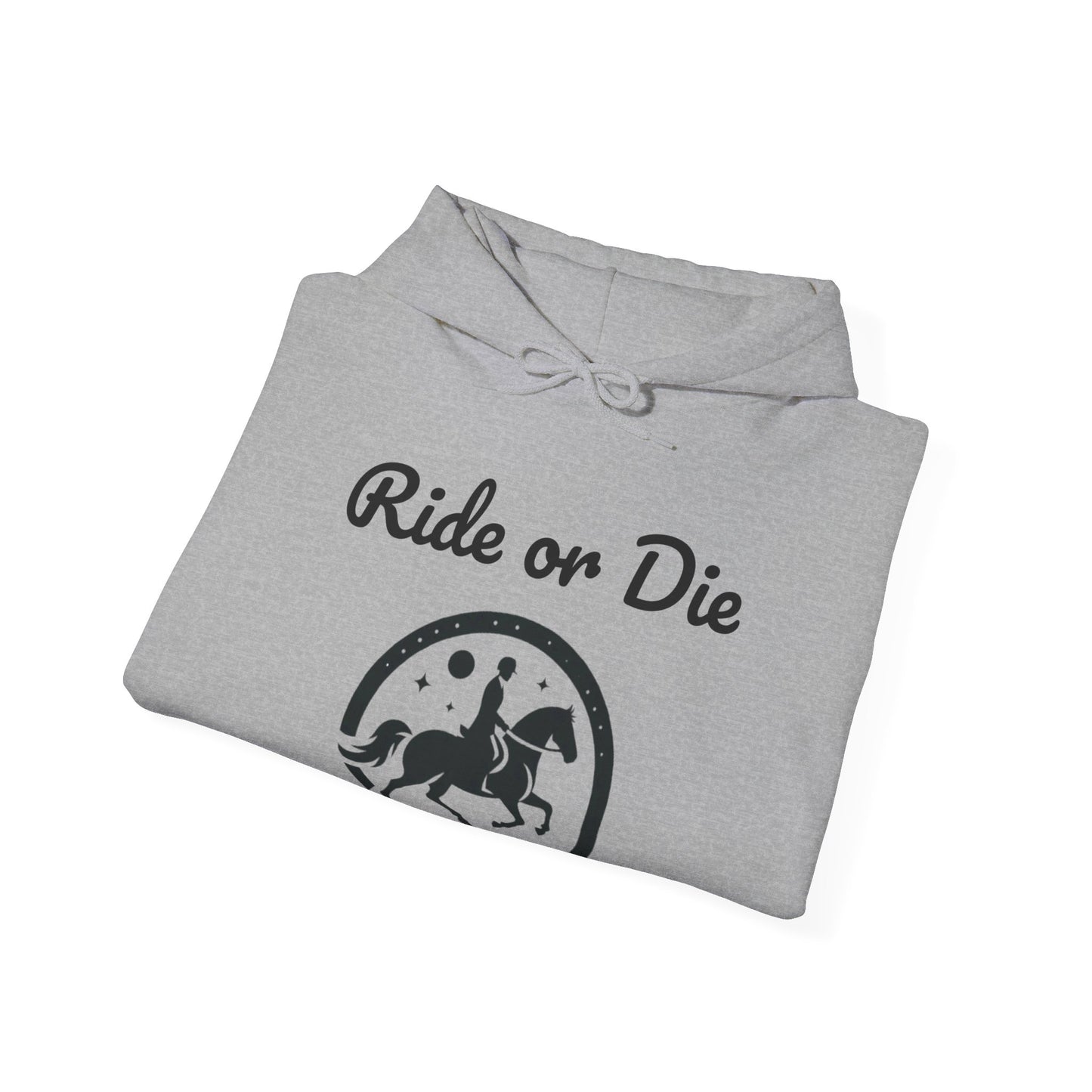 Designer "Ride or Die" Horse Rider Hoodie / Horse Riding Clothing