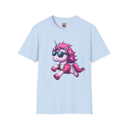 Unicorn T-Shirt - Cool Unicorn by Love Monkey Design, Trendy Tee for Unicorn Lovers, Perfect Gift for Birthdays