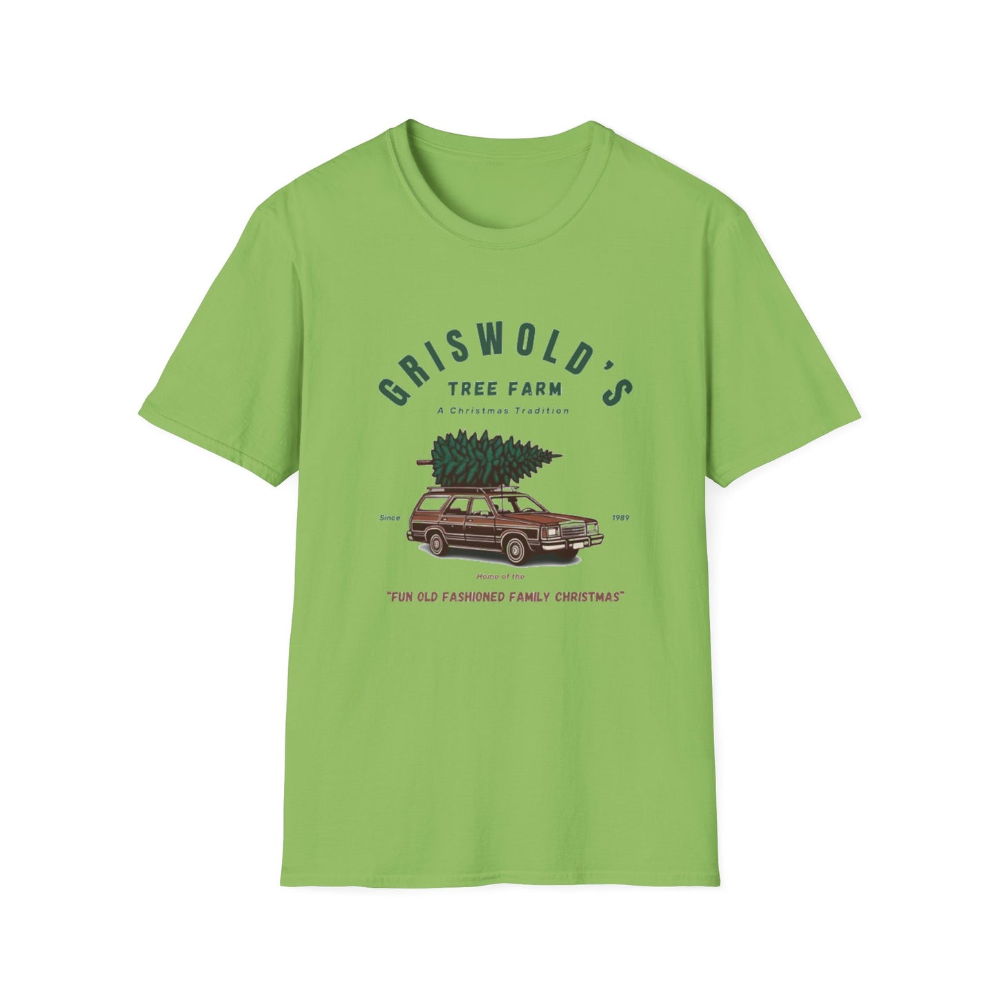 T-shirt Griswolds Tree Farm Film Favourite, Comfy Unisex Tee for Movie Lovers, Perfect Gift for Christmas