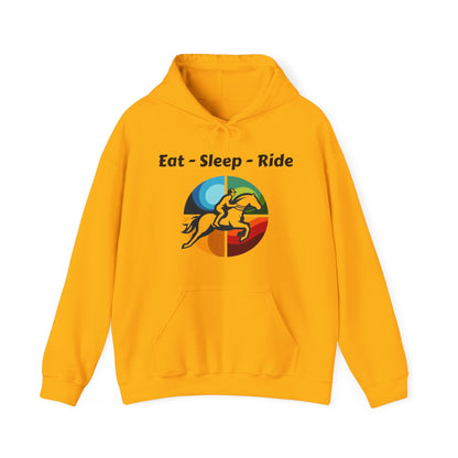 Eat - Sleep - Ride - Horse riding hooded top