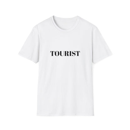 Tourist - 2 Sided Graphic T-Shirt  - Rear has dictionary description.