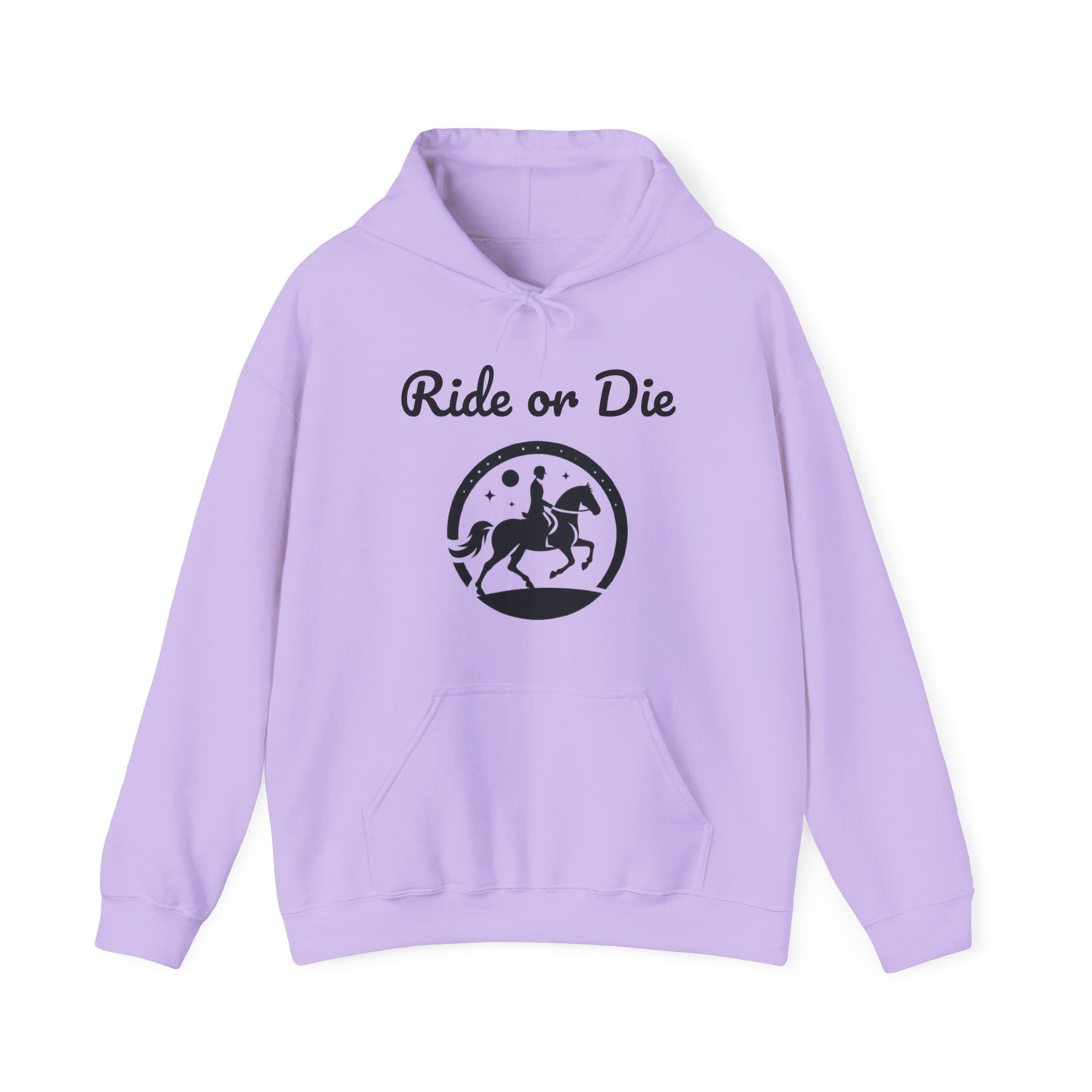 Designer "Ride or Die" Horse Rider Hoodie / Horse Riding Clothing