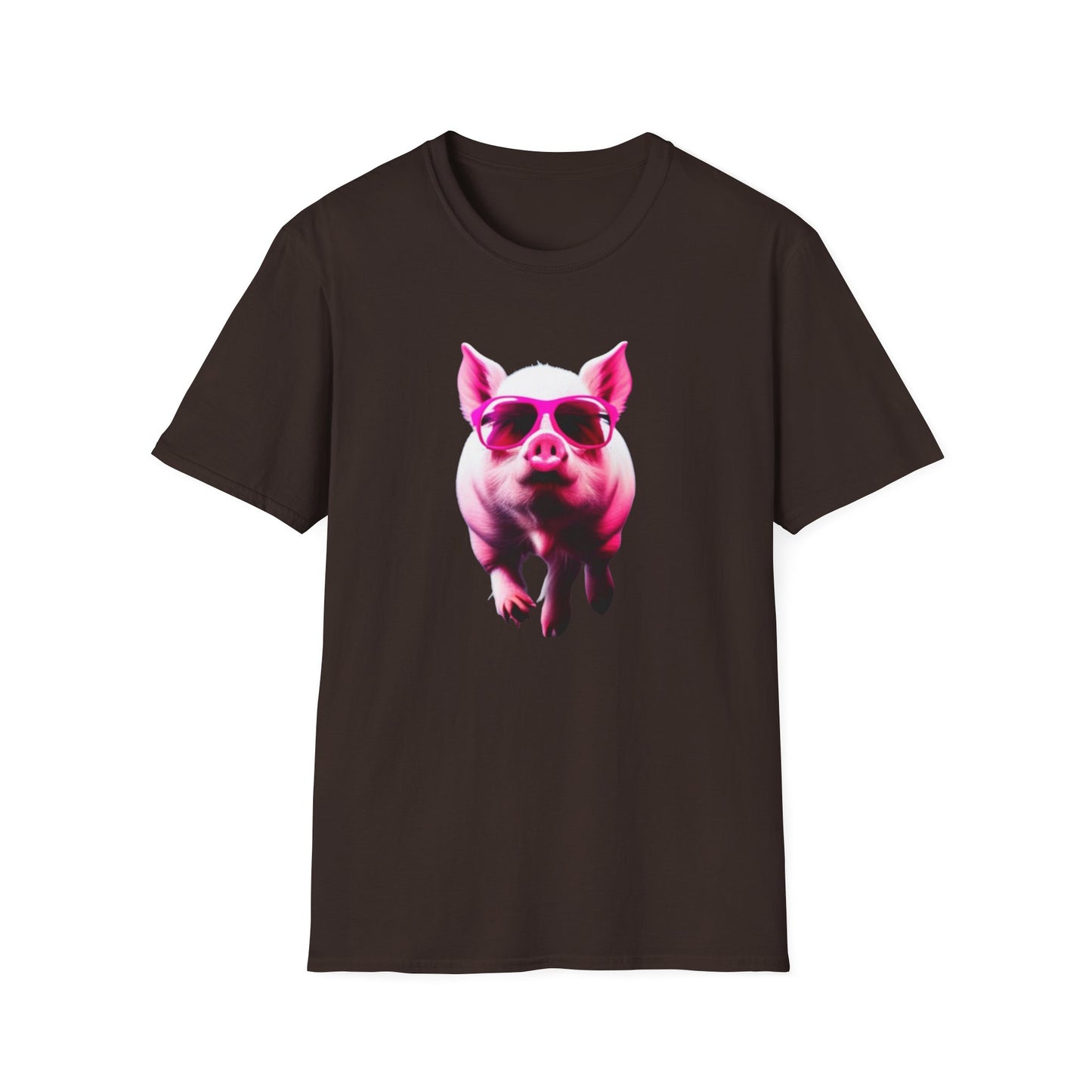 Pig T-Shirt - Cute & Eye-catching Graphic, Perfect for Everyday Wear and Pig Lovers, Awesome Gift Choice