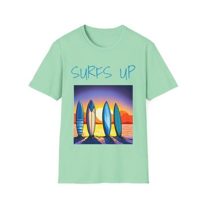 Surfs Up - Softstyle T-Shirt