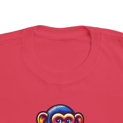 T-Shirt Love Monkey for Toddlers - Adorable Kids Tee for Playtime Fun - Perfect Birthday or Baby Shower Gift